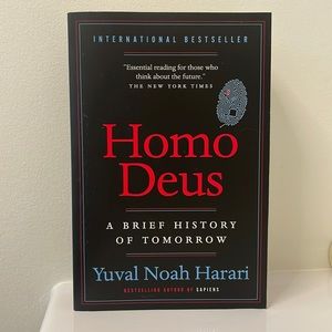 Homo Deus | softcover novel by Yuval Noah Harari | brand new condition